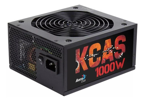 Fonte Aerocool 1000w Kcas Semi Modular 80 Plus Bronze