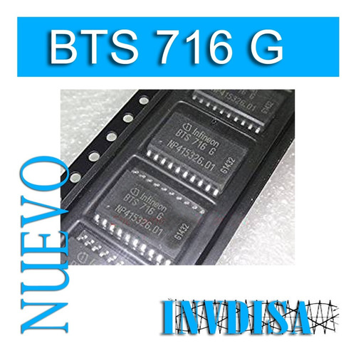 Integrado Automotriz Bts716 Bts716g Original - N U E V O