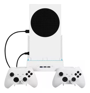 Suporte De Parede Xbox Series S Branco Com Resfriador