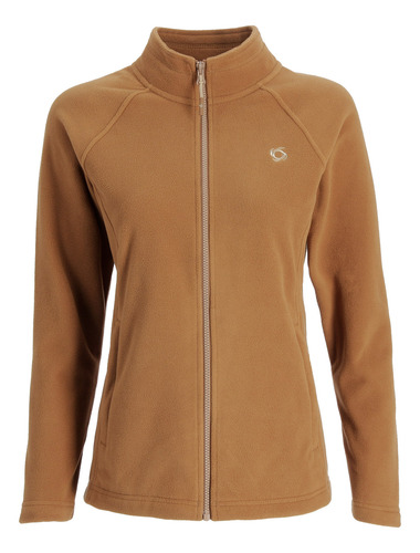 Chaqueta Polar Fleece Belenus Mujer Mostaza Doite