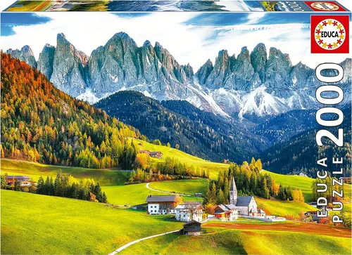 Otoño En Los Dolomitas Rompecabezas 2000 Piezas Educa
