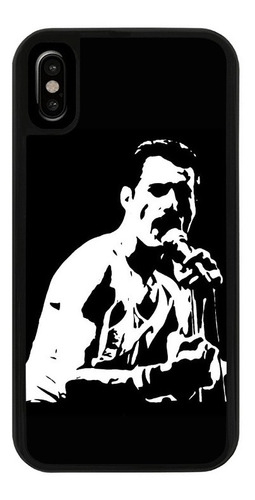 Funda Uso Rudo Tpu Para iPhone Freddie Mercury Queen Rock 03