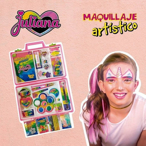 Valija Juliana Maquillaje Artístico Grande Modelo
