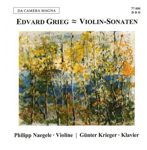 Grieg//naegele/klecka Violin Sons 1 Y 2 Cd