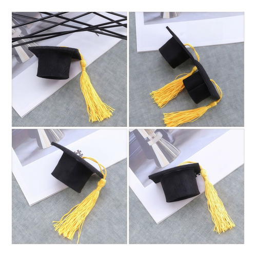 30 Minisombreros De Graduación Para Decoraciones De Graduaci