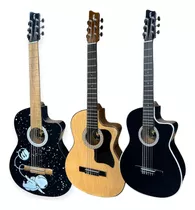 Comprar Guitarra Acústica En Cedro+ Forro+método+puá+envíosgratis