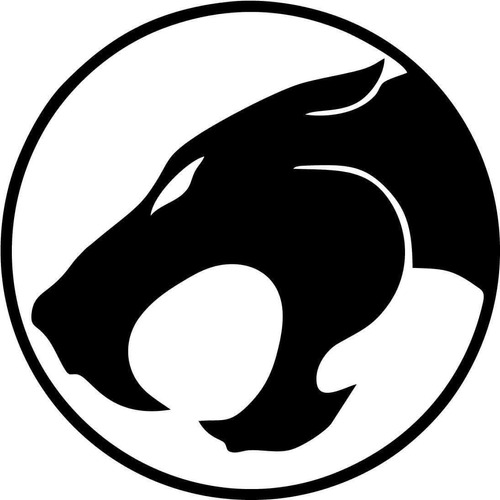 Thundercats Felinos Cósmicos Logo Sticker Auto Decal