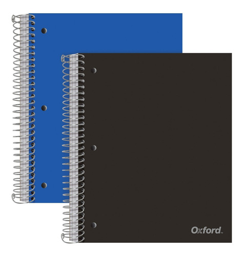 Oxford Cuadernos En Espiral, 3 Materias, Papel A Rayas Unive