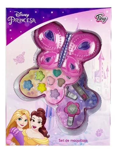 Set De Maquillaje Infantil Mariposa Disney Princesas Tiny