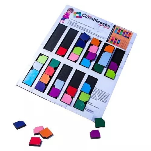 Dominó Jogo Educativo Pedagógico 28pcs Mdf - Patrulha Canina