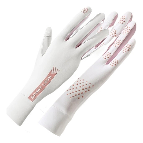 Protector Solar For Mujer Guantes De Seda Helada Protector