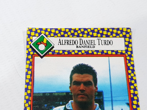 Imagen 3 de 4 de Antigua Figurita Banfield N° 298 Futbolomanía 1993 Mag 58908