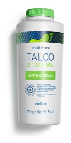 Talco Para Pies Xtreme Antibacterial Multicare Esika