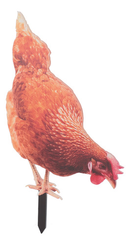 Estaca Acrílica Para Pollo, Colorida, Resistente A La Intemp
