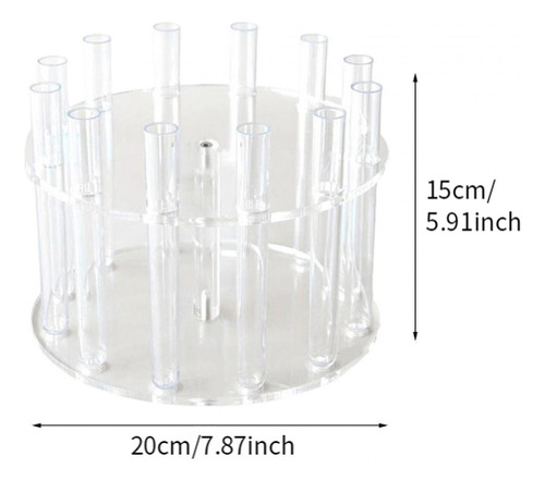 Soporte Acrílico Transparente Para Pastel, Soporte Para