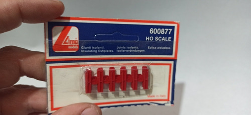Imagen 6 de 6 de Eclisas Aislantes Plásticas Lima 600877 Ho 1/87 Para Vías