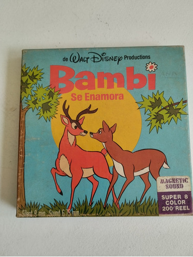 Película Original Bambi Super 8