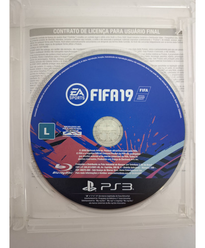 Fifa 19 Ps3 Mídia Física Original Bom Estado Playstation 3 (Usado)