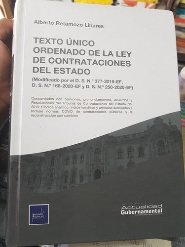 Libro Ley De Contrataciones Del Estado 