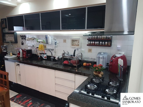 Imagem 10 de 30 de Sobrado Para A Venda Na Villa Scarpelli Em Santo André - Sp. - So00289 - 69510877