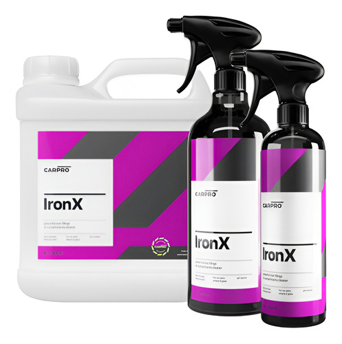 Carpro Ironx Descontaminante Ferrico Ph Neutro 3,8l
