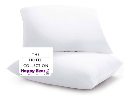 Imagen 1 de 8 de Almohada Hotel Siliconada Promoción 2 Unidades+forros