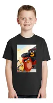 Comprar Remera Angry Birds Pelicula Unisex Niño Niña Personalizada