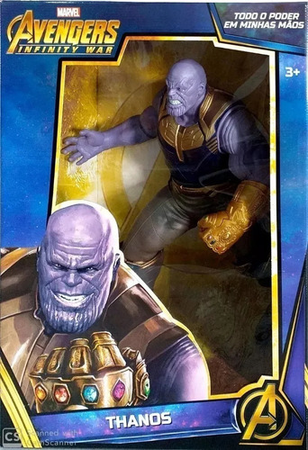 Boneco Thanos Guerra Infinita Marvel 50 Cm 564 - Mimo