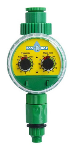 Imagen 1 de 3 de Temporizador Riego Automático Doble Dial Ecodrop