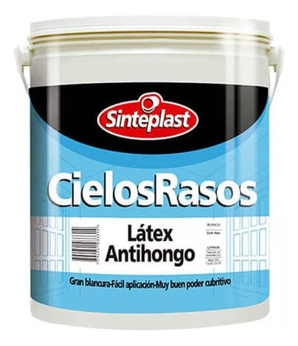 Pintura Cielorraso Latex 10 Lts Sinteplast Pintu Don Luis 