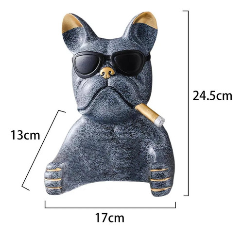 Suporte De Papel Higiênico Para Escultura De Cachorro De 2 P