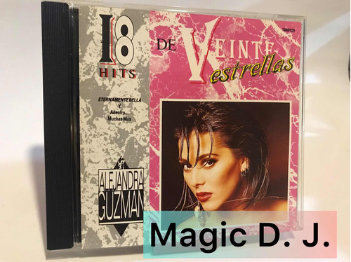 Alejandra Guzmán Cd 18 Hits De Veinte Estrellas 1992