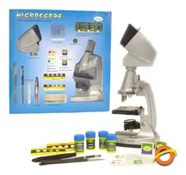 Comprar Microscopio Didactico Con Aumentos Luz Escolar  Laboratorio