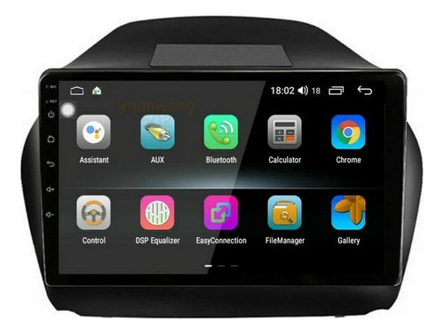 Espejo Gps Automático Carplay Ix35 Hyundai Android Retroviso