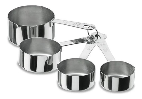 Juego De Tazas Medidores Acero Inox. Lacor