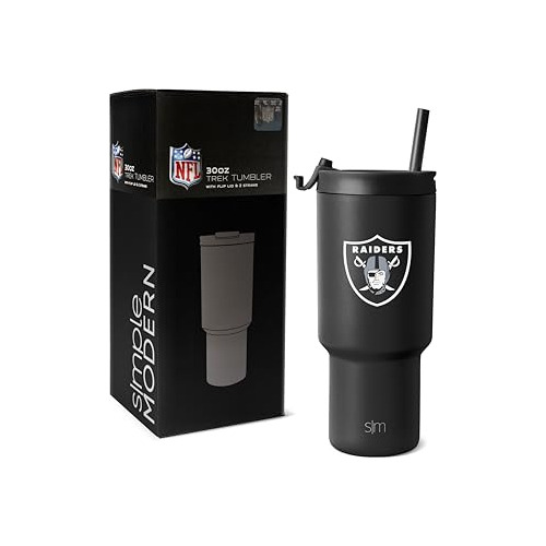 Termo Vaso Térmico 30 Oz Oakland Raiders Vaso Oficial Nfl