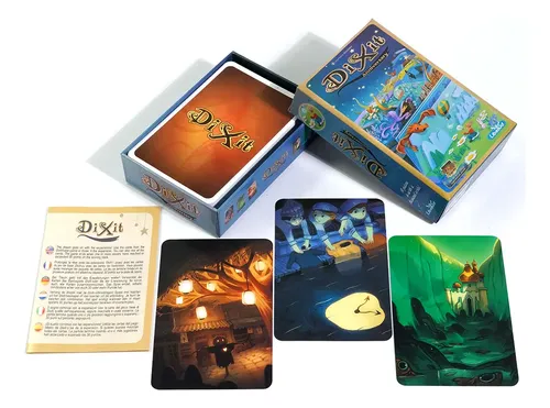 Asmodee Dixit Origins, Expansión, Juego de Imaginación y Creatividad Ganador de Varios Premios, A Partir de 8 Años, De 3 a 8 Jugadores, 30 Minutos por Partida, Multilenguaje (Incluye Español