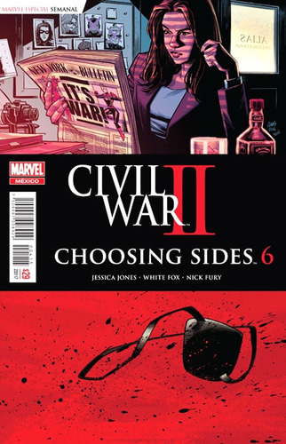 Marvel Comics Civil War 2 Choosing Sides 2 5 6 Televisa 2016