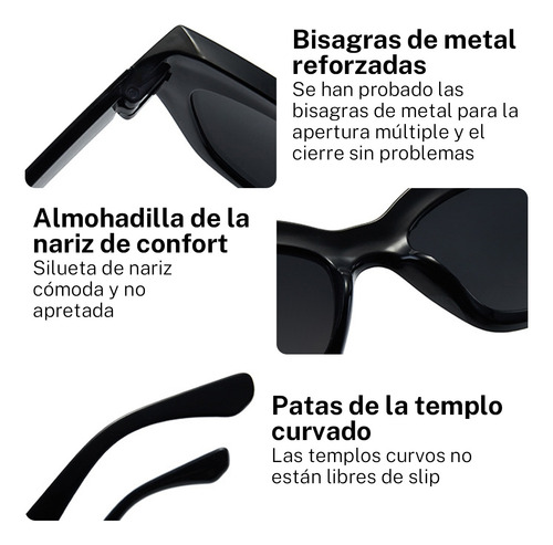 Gafas De Sol De Moda Ojo De Gato Unisex Paquete De 5 Pares