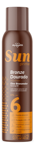 My Health Sun Óleo Bronzeador Solar Fps6 150ml