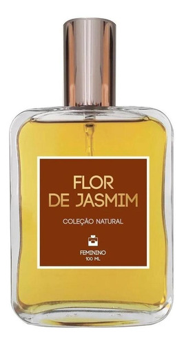 Perfume Floral Com Óleo Essencial De Flor De Jasmim - 100ml