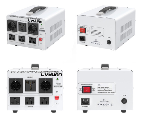 Transformador De Voltaje Lvyuan 5000w Step Arriba/down