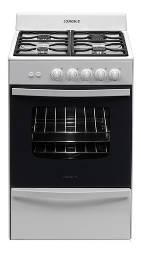 Cocina A Gas Longvie 13331bf Quickclean De 56cm Clase A