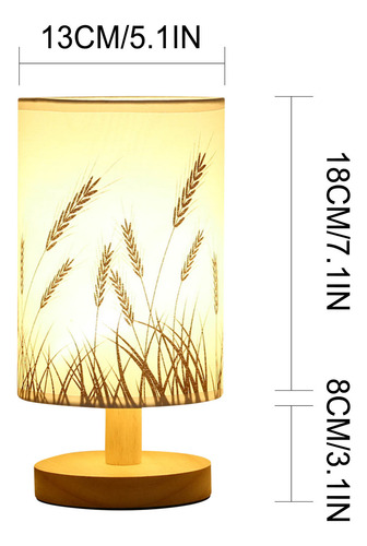 Lámpara De Mesa Usb B 8004 Con Mando A Distancia Para Decora