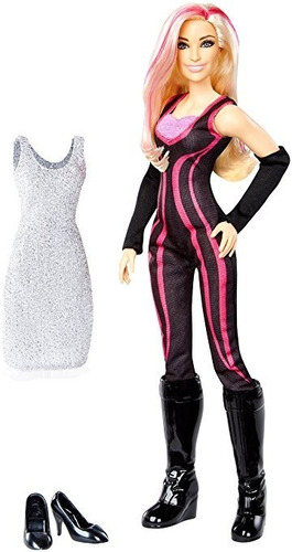 Figura Wwe Superstars Natalya Moda Acción Muñeca