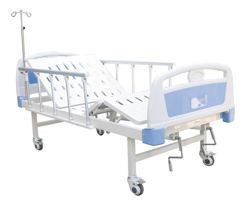 Cama Tipo Hospitalaria Manual Con Barandales Y Colchon Ms