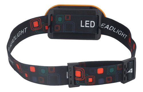 Linterna Frontal Led Recargable Por Usb De 300 Lúmenes De Al
