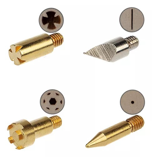 Pirograbador Vt-power Zd707a. Madera Cuero Papel. Set De 6 Piezas, Cutter Y Soporte incluidos