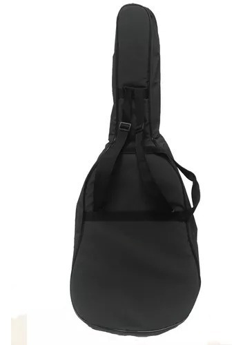 Imagen 3 de 10 de Funda Guitarra Criolla Acolchada Impermeable Doble Correa