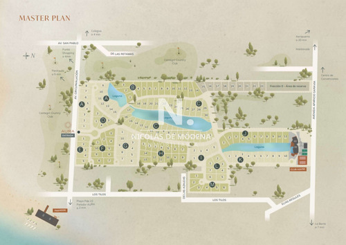 Barrio Privado Premium - Aura - Lote De 1000 Metros En Venta - Golf